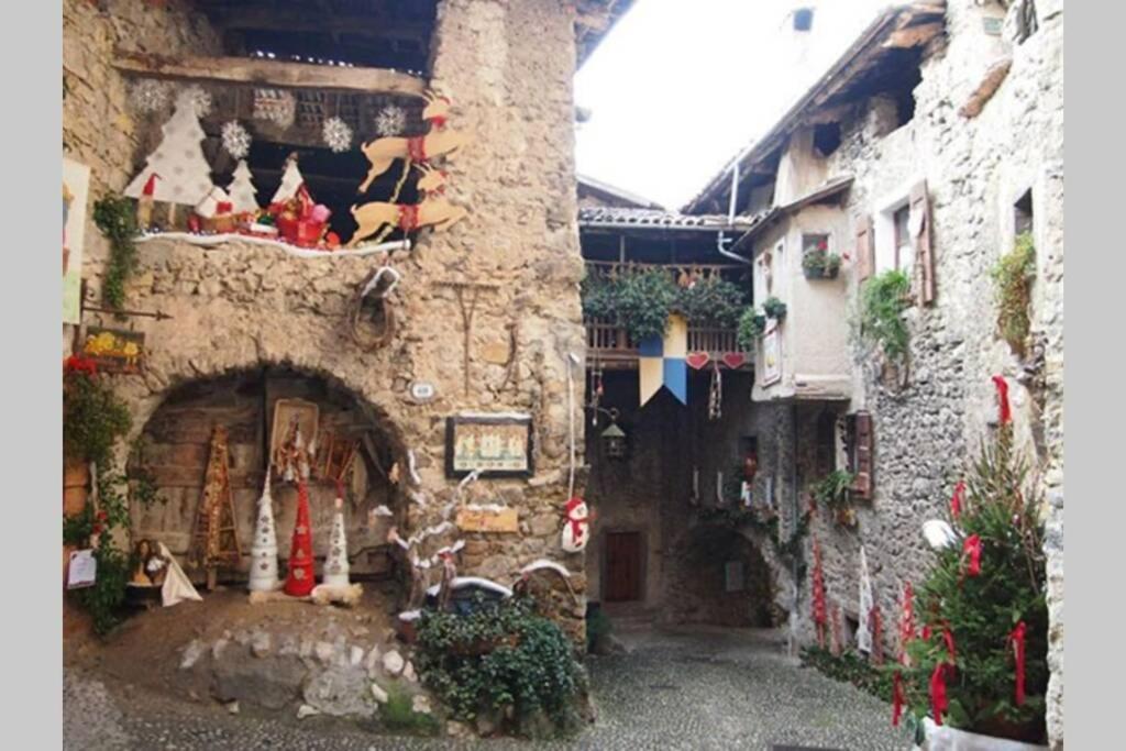 Ca' Berti Appartamento Con Terrazza Ville Del Monte Tenno Exteriér fotografie